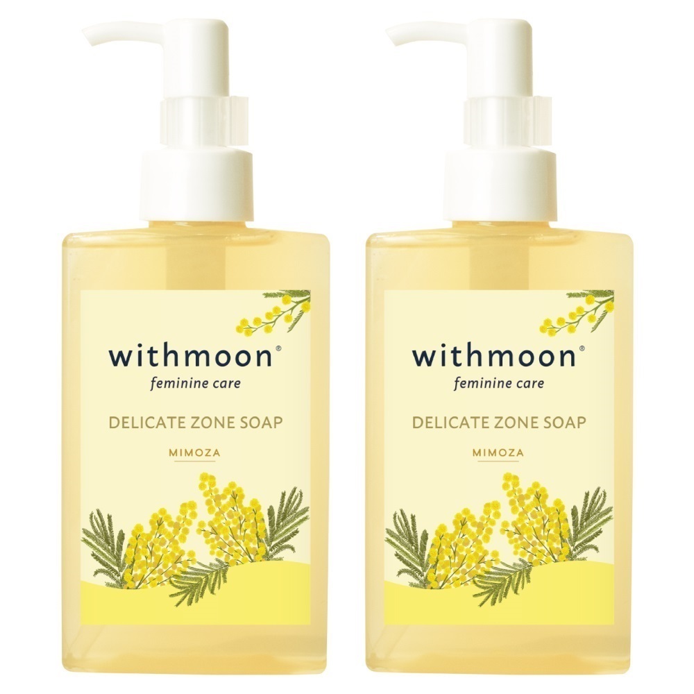 withmoon モイスチャーフェミニンウォッシュ 150ml(ミモザブレンド 2個セット)